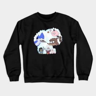 Regular Show Bush Crewneck Sweatshirt